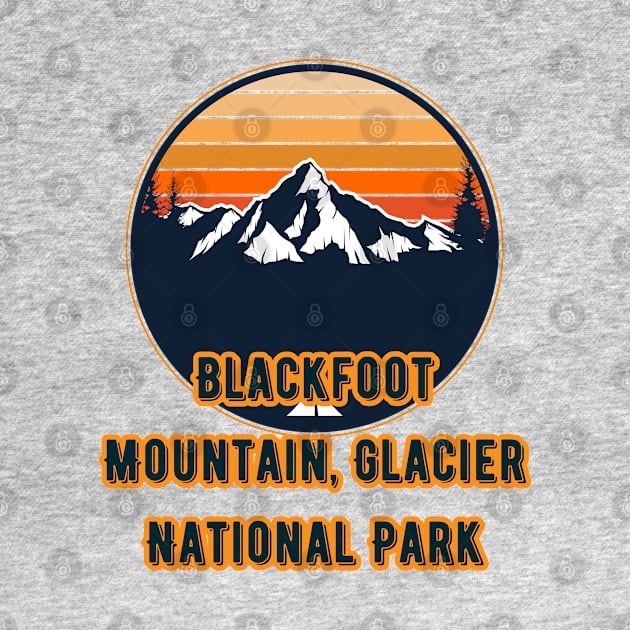 Blackfoot Mountain, Glacier National Park by Canada Cities